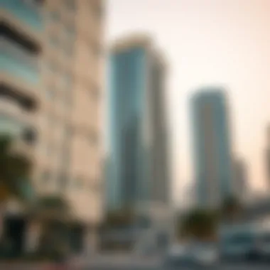 Map location of Al Kawakeb Building in the heart of Dubai