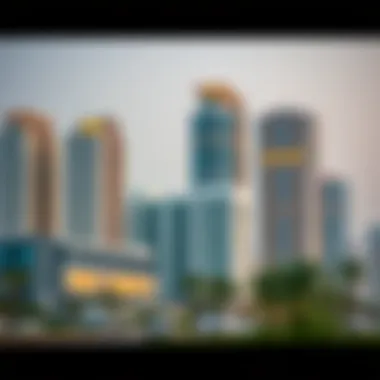 Real Estate Developments Near Al Khail Real estate developments adjacent to Al Khail indicating investment potential
