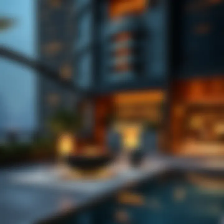 Luxurious amenities in Al Mashroom Building 3