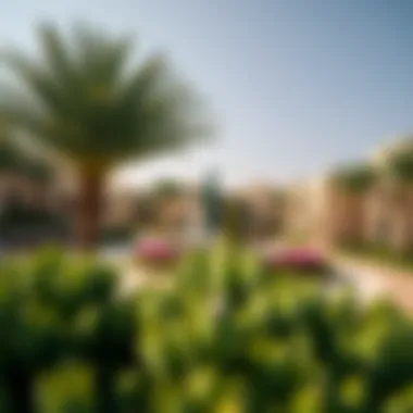 Community Amenities and Green Spaces Amenities and green spaces in Al Yazia neighborhood.