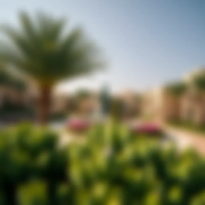 Community Amenities and Green Spaces Amenities and green spaces in Al Yazia neighborhood.