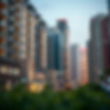 Comparison of rental prices across different Dubai neighborhoods