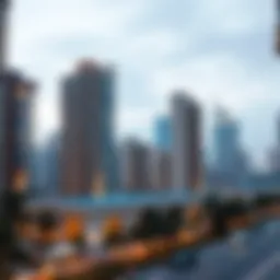 Stunning skyline of Dubai showcasing luxurious apartments