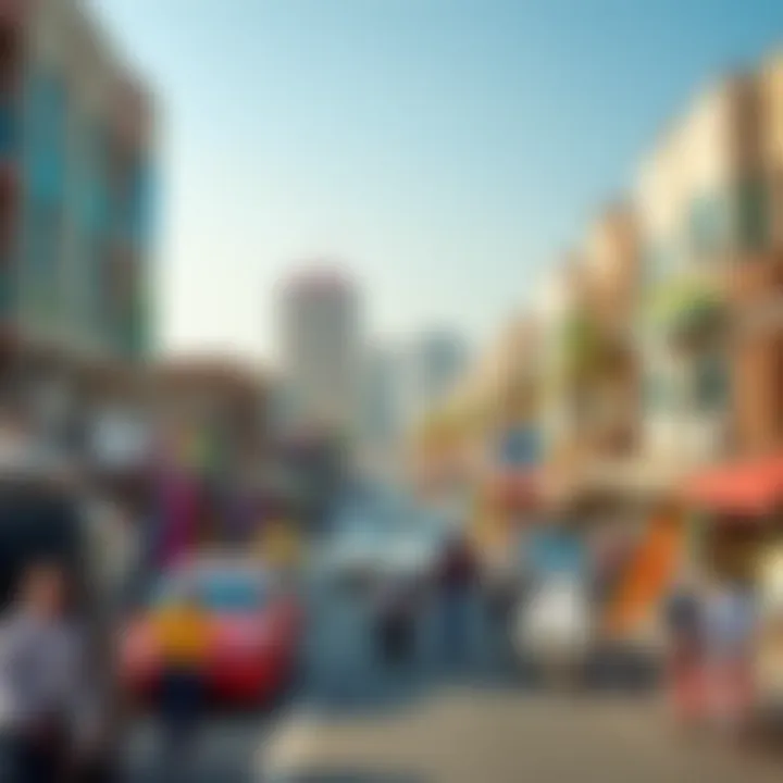 Dynamic Community Near Barajeel Residency Vibrant community atmosphere surrounding Barajeel Residency