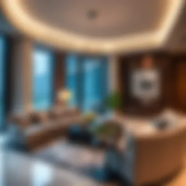 Serene living spaces within Centrium Towers highlighting comfort and elegance.