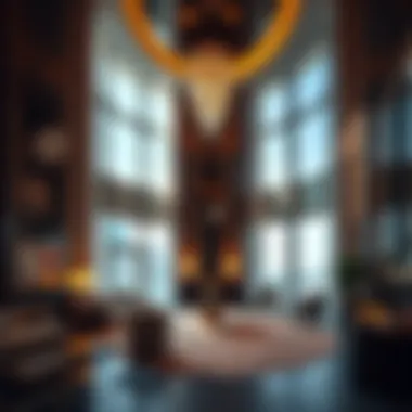 Luxurious Interior of Citadel Tower Luxurious interior space of Citadel Tower