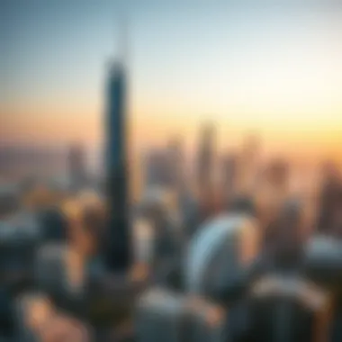 Overview of International City skyline