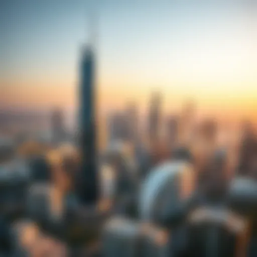 Overview of International City skyline