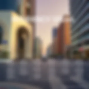 An infographic depicting various types of residency visas available in the UAE