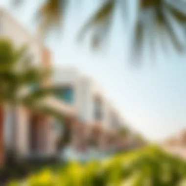 Architectural design of the villas in the Nice Cluster