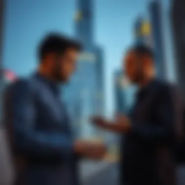 Investors analyzing market trends around Deena Tower