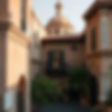 The historical Al Fahidi district reflecting Dubai's heritage