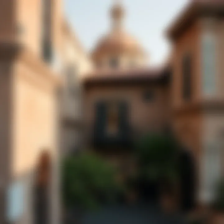 The historical Al Fahidi district reflecting Dubai's heritage