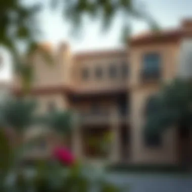 Cultural Heritage House Demonstrating UAE's Architectural History Cultural heritage house illustrating UAE's architectural history