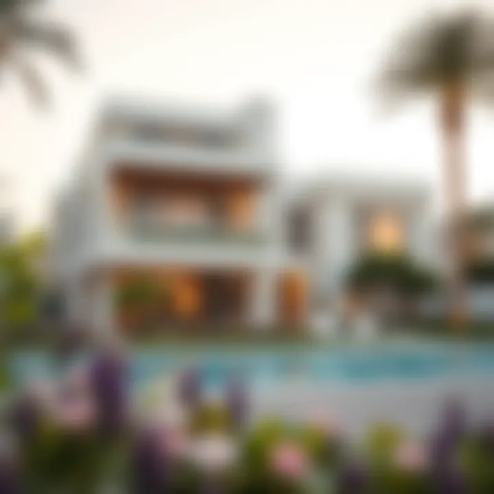 Contemporary Villa Reflecting Modern Design Trends Modern villa with contemporary design and landscaping