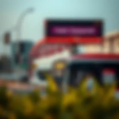 Public transport options available for JVC access
