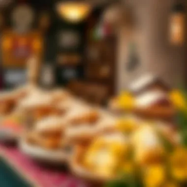 Culinary Delights of Eid Traditional sweets showcasing the rich culinary heritage of Eid