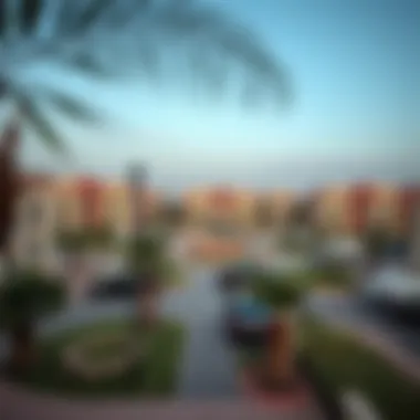 View of Al Nahda community park