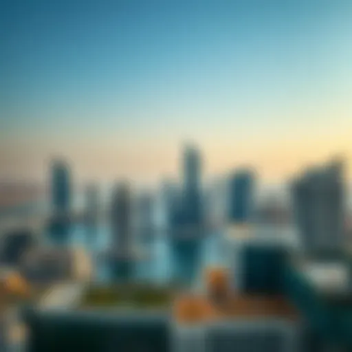 Stunning skyline view of Business Bay Stunning skyline view of Business Bay