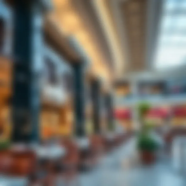 Dining options at Al Barsha Galleria Mall showcasing culinary diversity