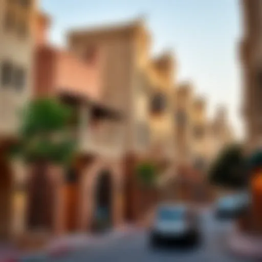 A stunning view of Al Ras showcasing its unique architecture