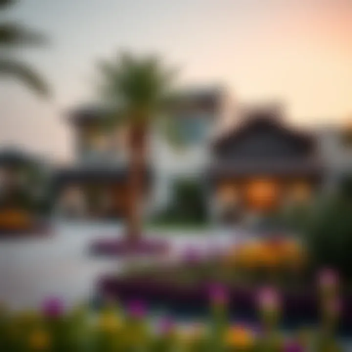 Vibrant community amenities and parks