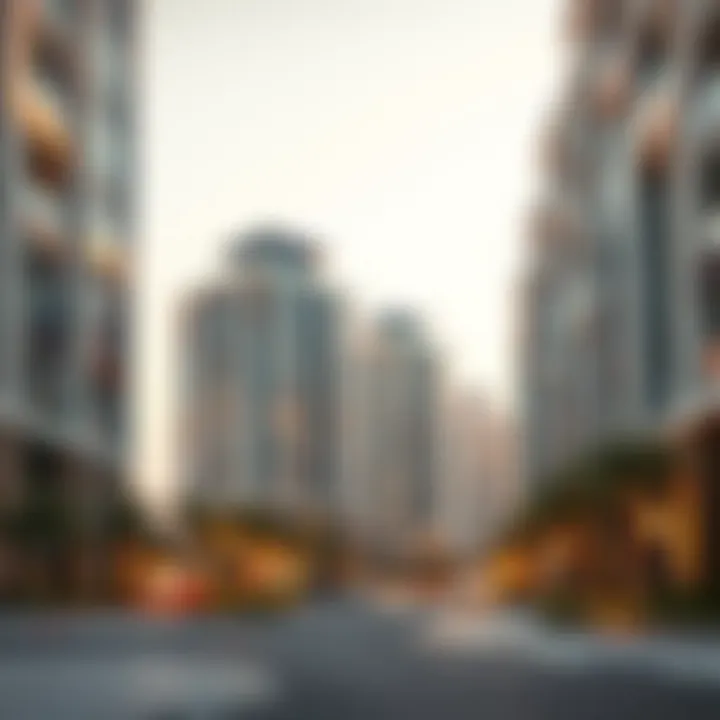 Modern residential buildings in IMPZ