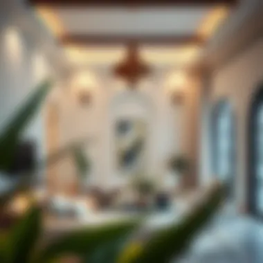 Interior Design with Traditional Elements in Al Zahia Village Elegant interior design of a modern home in Al Zahia Village featuring traditional elements