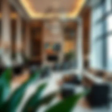 Exquisite fashion elements incorporated in real estate design