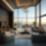 Luxury living space designed by Cavalli Couture