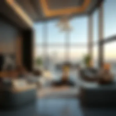 Luxury living space designed by Cavalli Couture