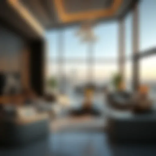 Luxury living space designed by Cavalli Couture