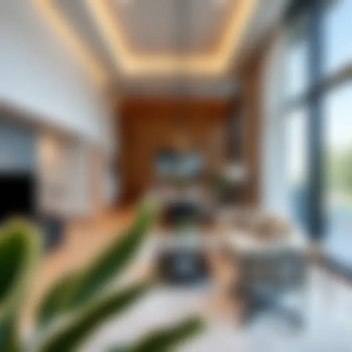 Interior Features of Damac Voleo Luxurious interior design showcasing the features of Damac Voleo.