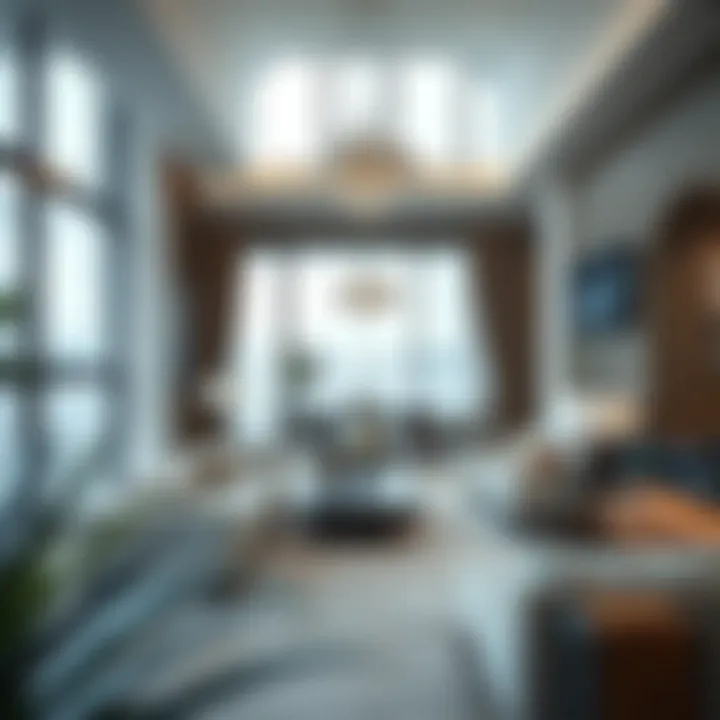 Luxurious interior design of a residence in Water's Edge