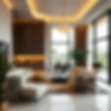 Interior design features of Dubai Hills Maple properties