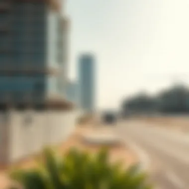 Sustainable Development Project Site Sustainable development project site in Dubai