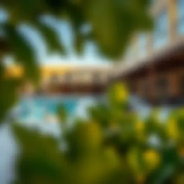 Community amenities at Green Acres including a pool and fitness center