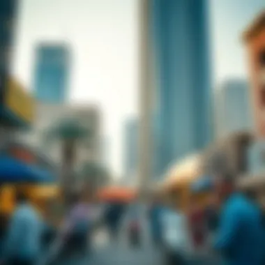 Community atmosphere near Grosvenor Tower