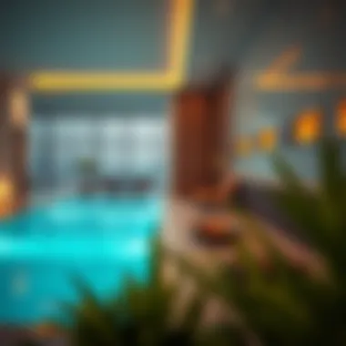 Luxurious amenities available in hotel apartments