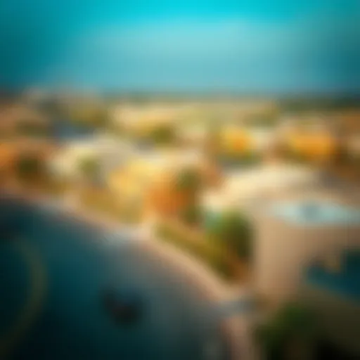 Scenic view of Nadd Al Hamar showcasing residential architecture