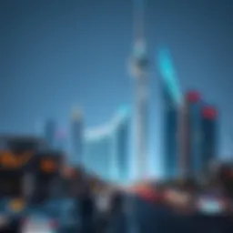A stunning skyline view of Novo Dubai showcasing modern architecture