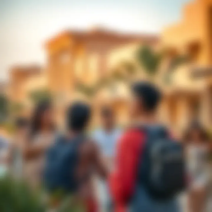 Vibrant community life at Oasis Emaar