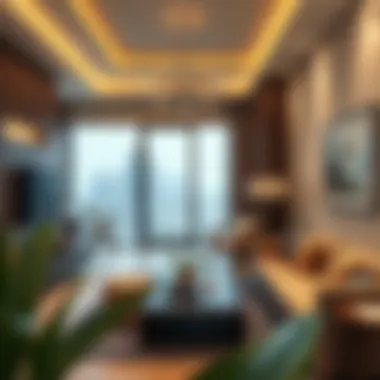 Amenities in a one-bedroom flat