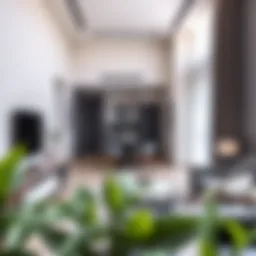 Modern living space in a one-bedroom flat