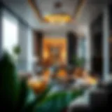 Luxurious interior design of a Rawda Apartment