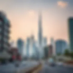 Stunning skyline of Dubai showcasing modern architecture