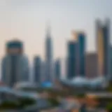 Stunning skyline of Dubai showcasing modern real estate developments