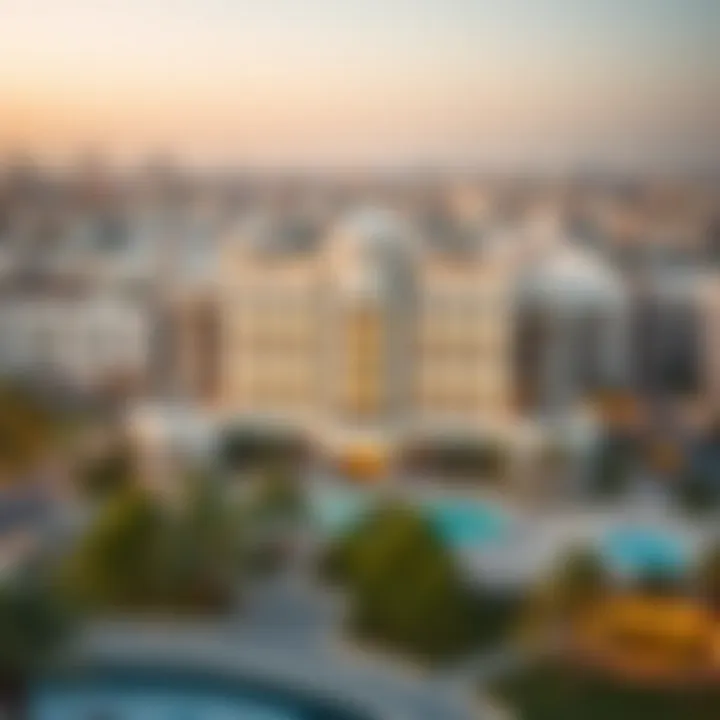 Aerial view of SBK Al Bahri Gate One showcasing its modern architecture
