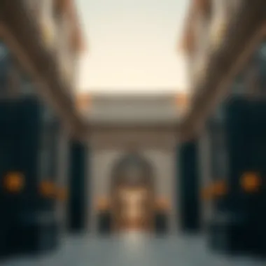 Architectural details of SBK Al Bahri Gate One
