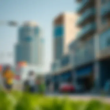 Vibrant Lifestyle Around SBK Al Bahri Gate One The bustling lifestyle surrounding SBK Al Bahri Gate One